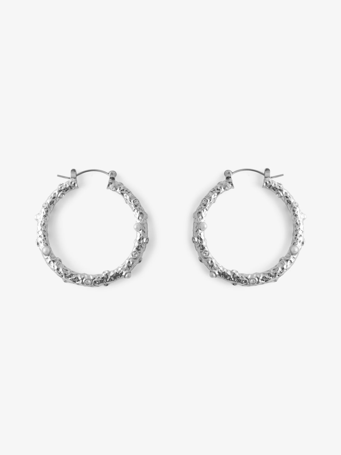 PCDANNY Earrings - silver colour