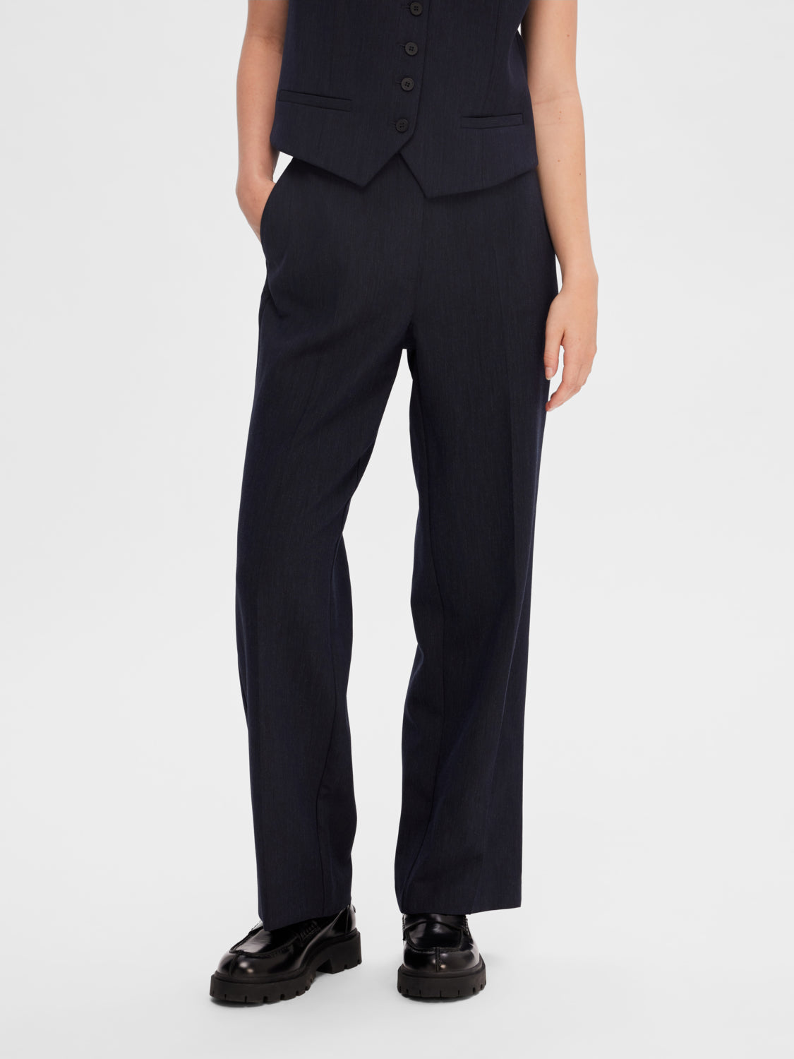 SLFRITA Pants - Dark Sapphire