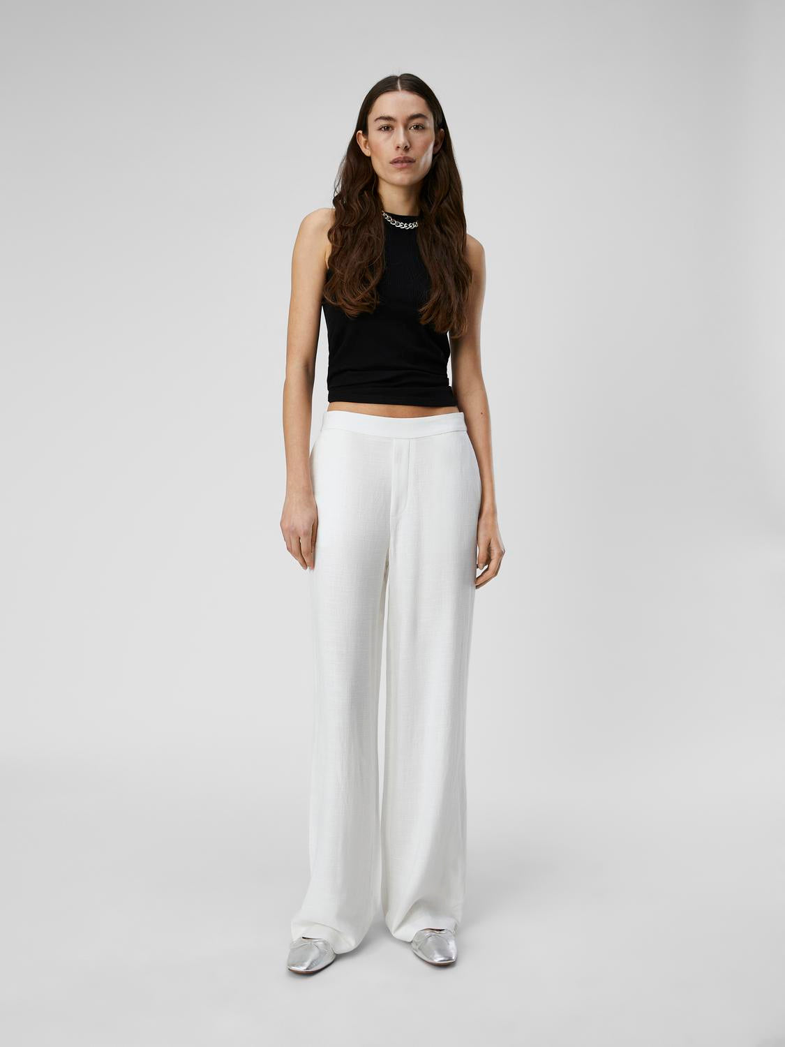 OBJSANNE Pants - Cloud Dancer